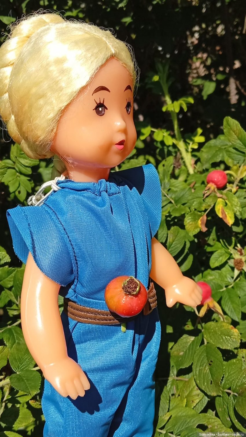 Юля на прогулке — Советские винтажные куклы (СССР): Ленигрушка