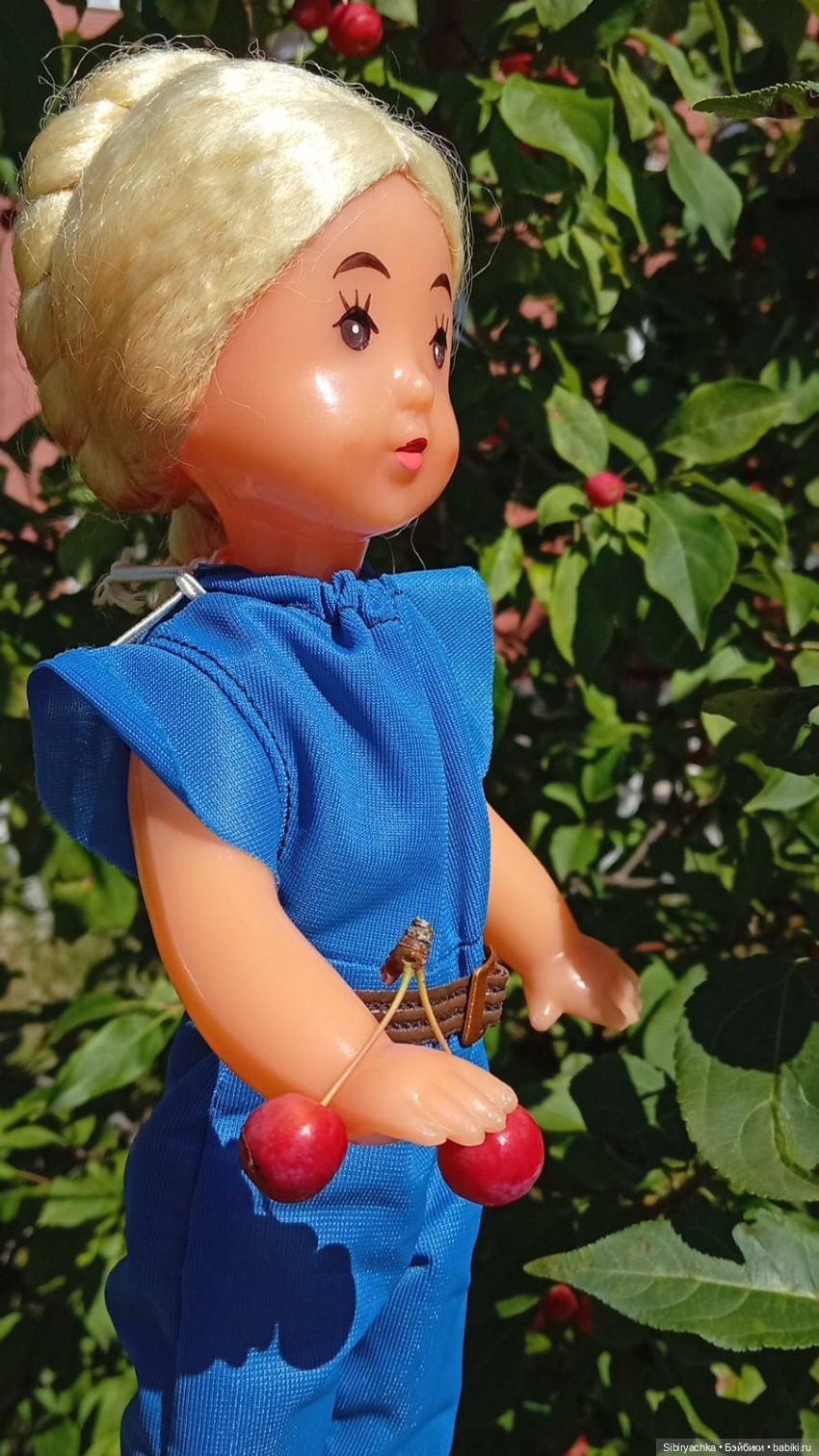 Юля на прогулке — Советские винтажные куклы (СССР): Ленигрушка