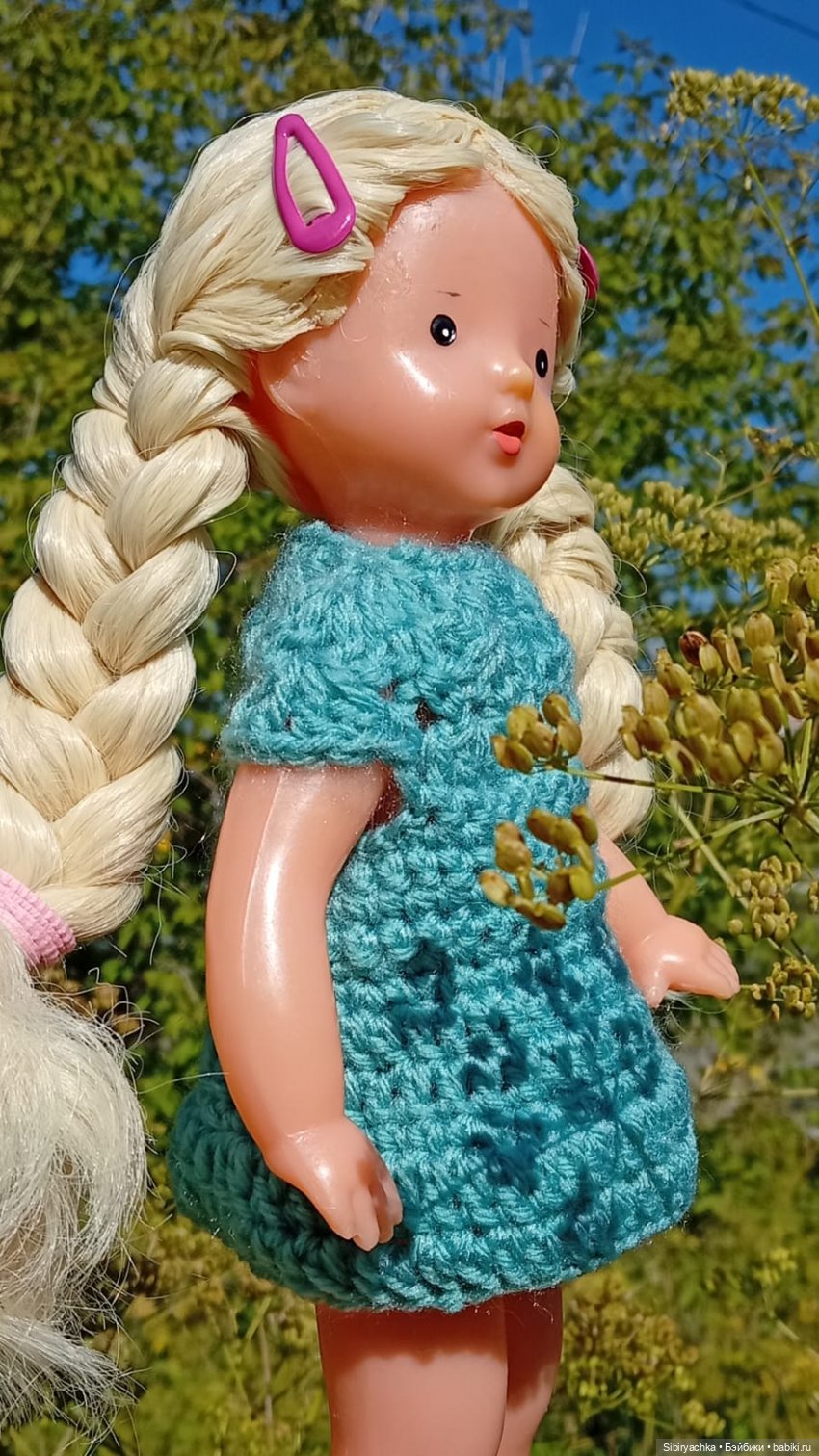 Маняша на прогулке. Ч. 1 — Советские винтажные куклы (СССР): Ленигрушка