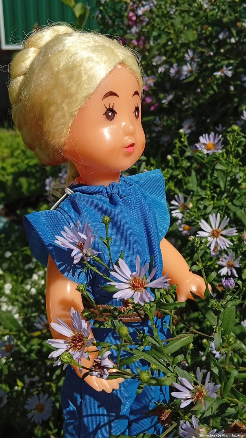 Юля на прогулке — Советские винтажные куклы (СССР): Ленигрушка