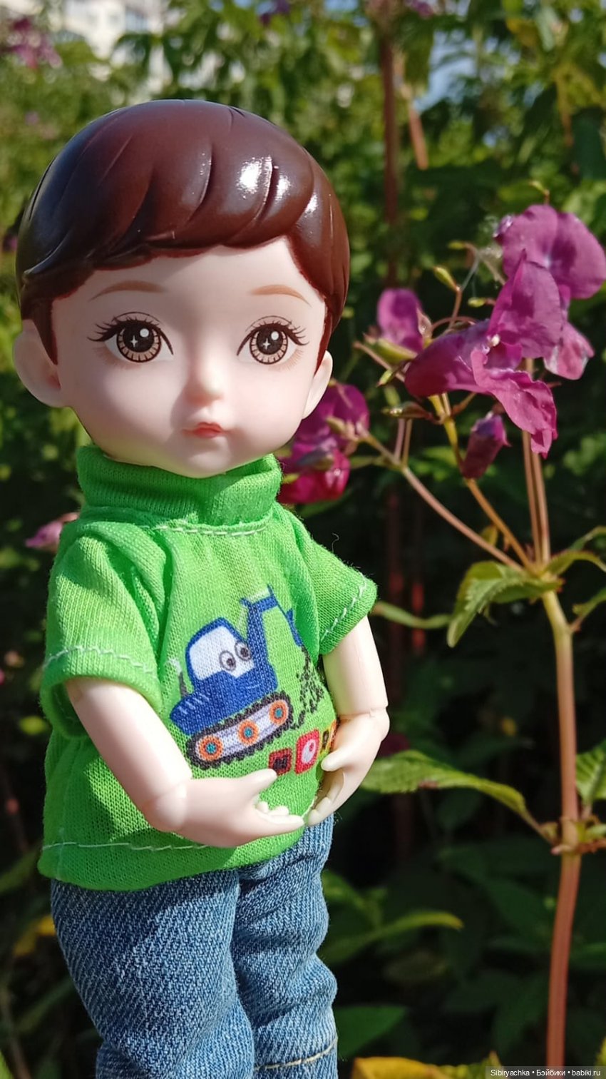Коленька на прогулке — Прочие игровые куклы для девочек