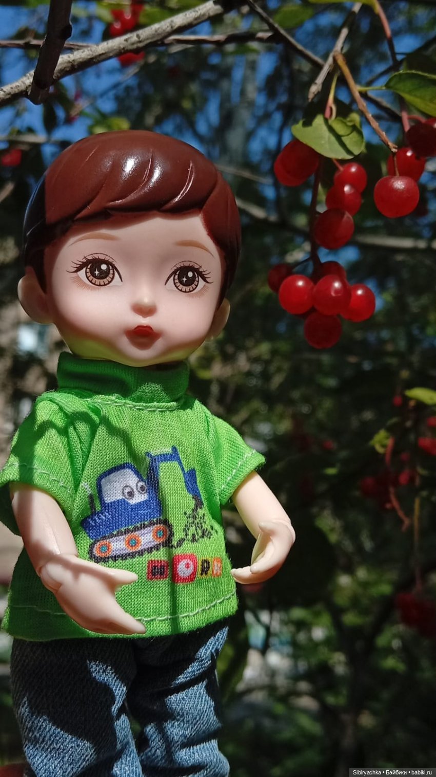 Коленька на прогулке — Прочие игровые куклы для девочек