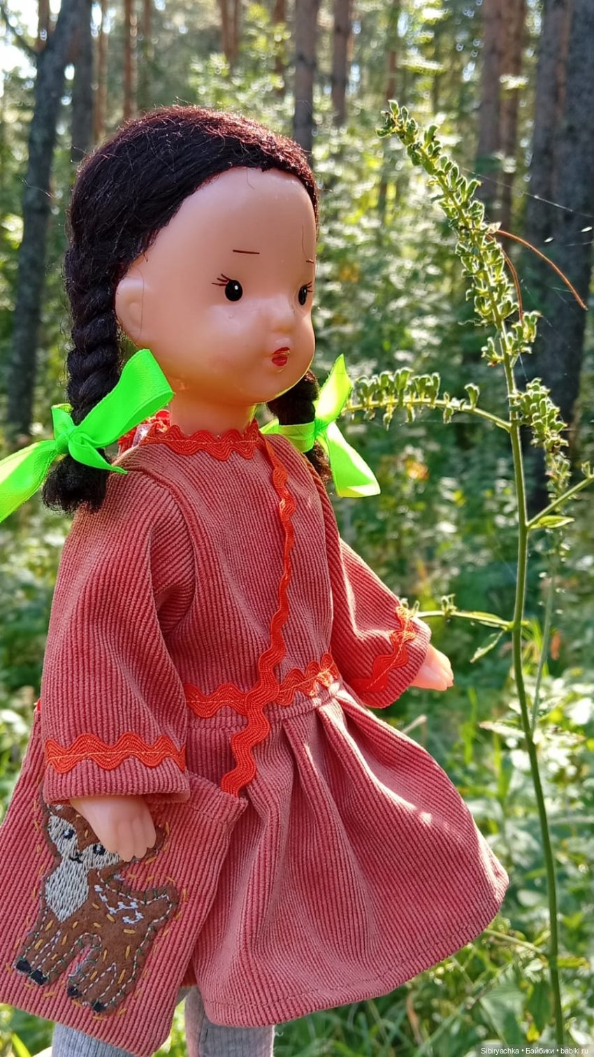 Юляшка на прогулке. Ч. 2 — Советские винтажные куклы (СССР): Ленигрушка (фото 6)