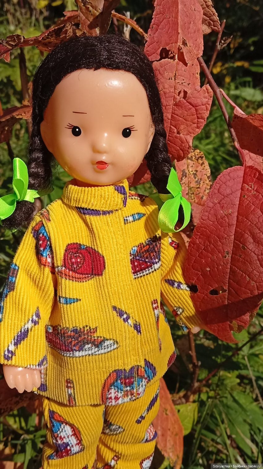 Юляшка и золотая осень — Советские винтажные куклы (СССР): Ленигрушка