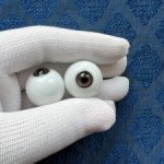 Антикварные глаза живой взгляд "папервейт" - лот 3722 - 21/9 мм