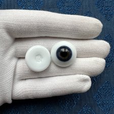 Винтажные глаза полусферы, папервейт, "живой взгляд" - 4602 - 20/11 мм