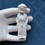 Антикварная фигурка с поворотной головой (ноддер) - 9,2 см