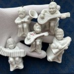 Квинтет Ноддеров! ))  Фигурки с поворотной головой (ноддеры) - 5,4 - 6 см