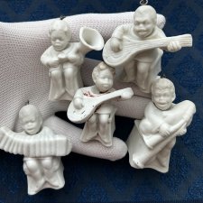 Квинтет Ноддеров! ))  Фигурки с поворотной головой (ноддеры) - 5,4 - 6 см