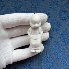 Антикварная фигурка с поворотной головой (ноддер) - 5,8 см
