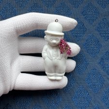 Антикварная фигурка с поворотной головой (ноддер) - 6,6 см