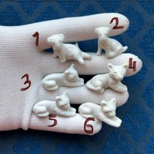 Антикварные фигурки Тигрята