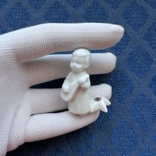 Антикварная фигурка Ангел (2) - подсвечник - 5 см