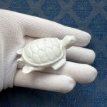 Антикварная фигурка Черепашка - 4,2 см х 5,8 см