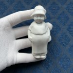 Антикварная фигурка с поворотной головой (ноддер) - 9,5 см
