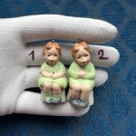 Антикварная фигурка с поворотной головой (ноддер) - 4,8 см