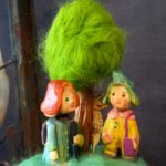 Деревянная миниатюра.