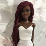 Барби Fashionistas 186 на теле Extra нюд