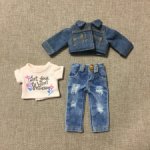 Фирменный аутфит от мини Сары Руби Ред 20 см без обуви