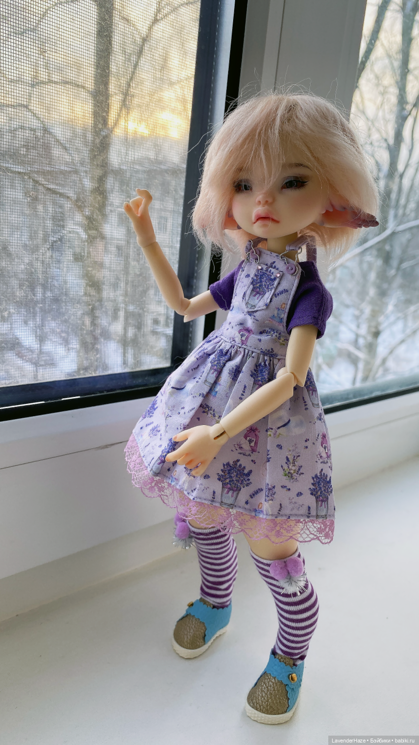 Морозное утро с лавандой — Куклы Dust of Dolls (Даст оф Доллс): BJD (БЖД) (фото 3)