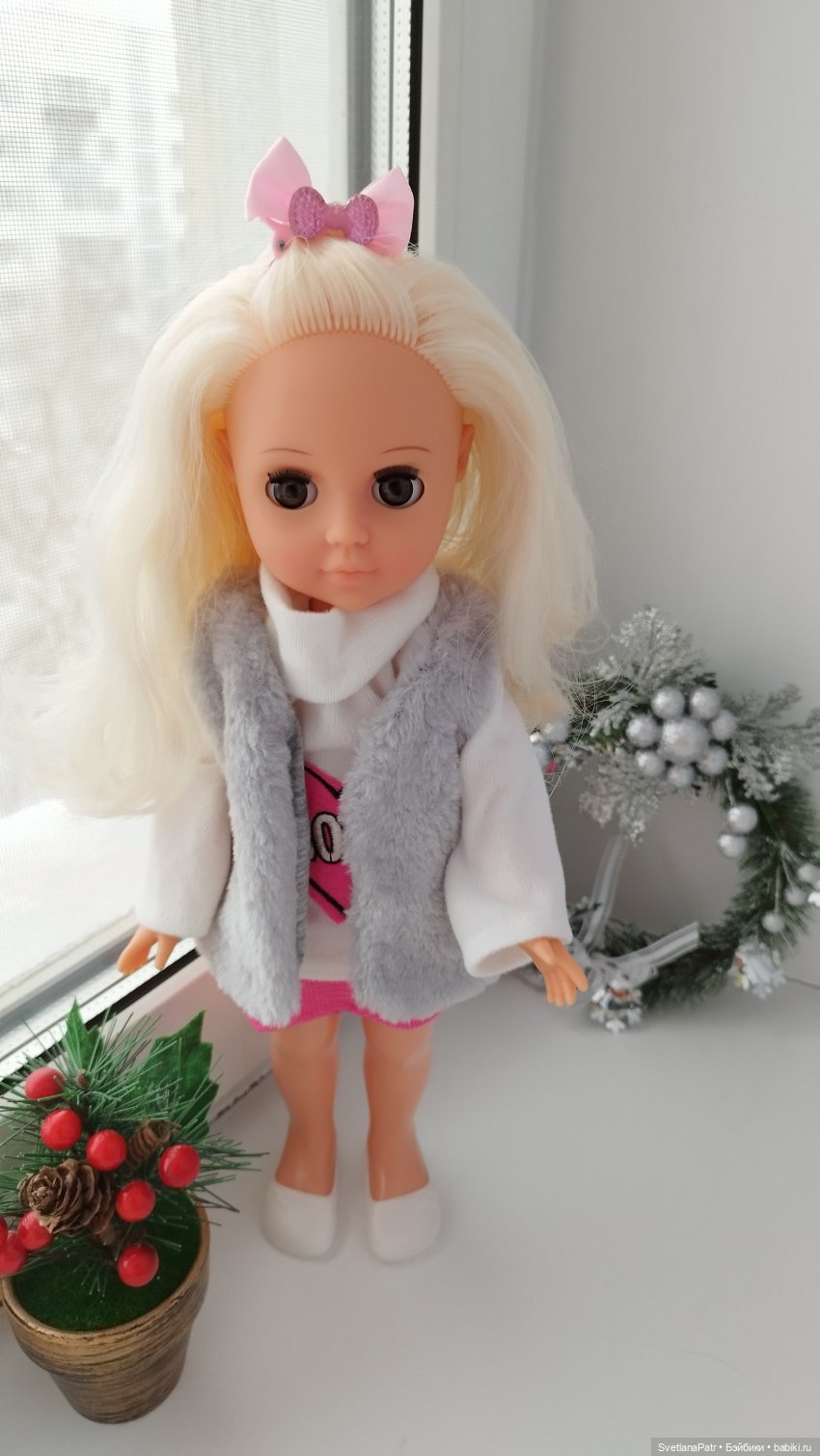 Мила и Эля готовятся к Новому году. Куклы фабрики "Весна" (фото 2)