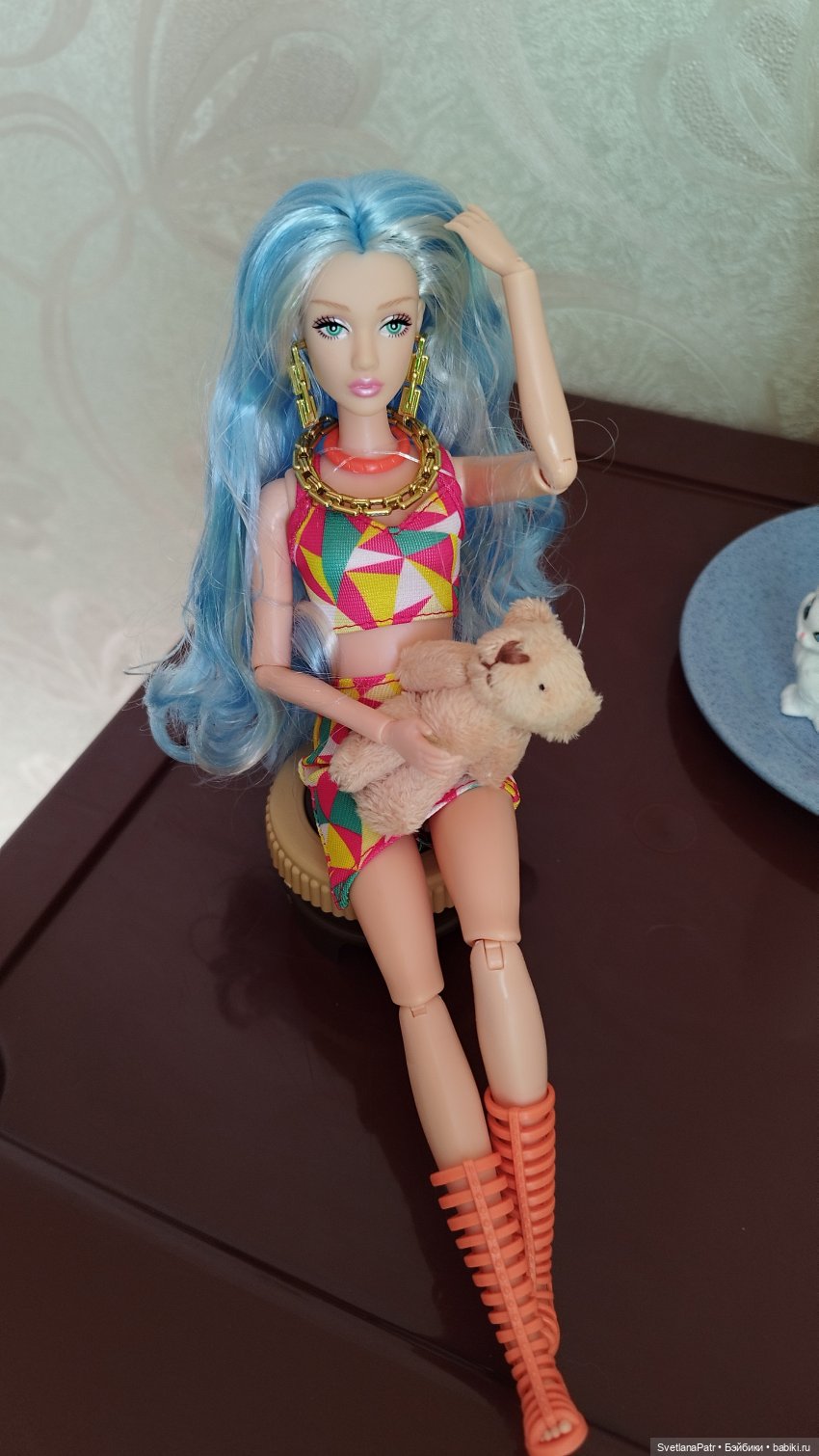 Мои куклы Defa Lucy. Небольшой обзор и примерка нарядов (фото 3)