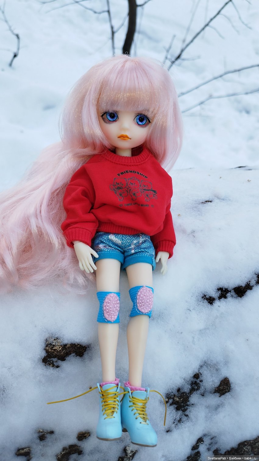 Зимняя прогулка и небольшая фотосессия в Рождество (фото 6)