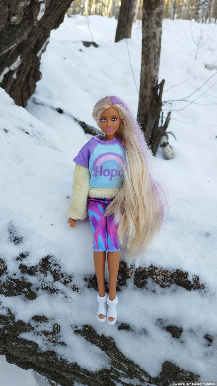 Зимняя прогулка и небольшая фотосессия в Рождество (фото 5)