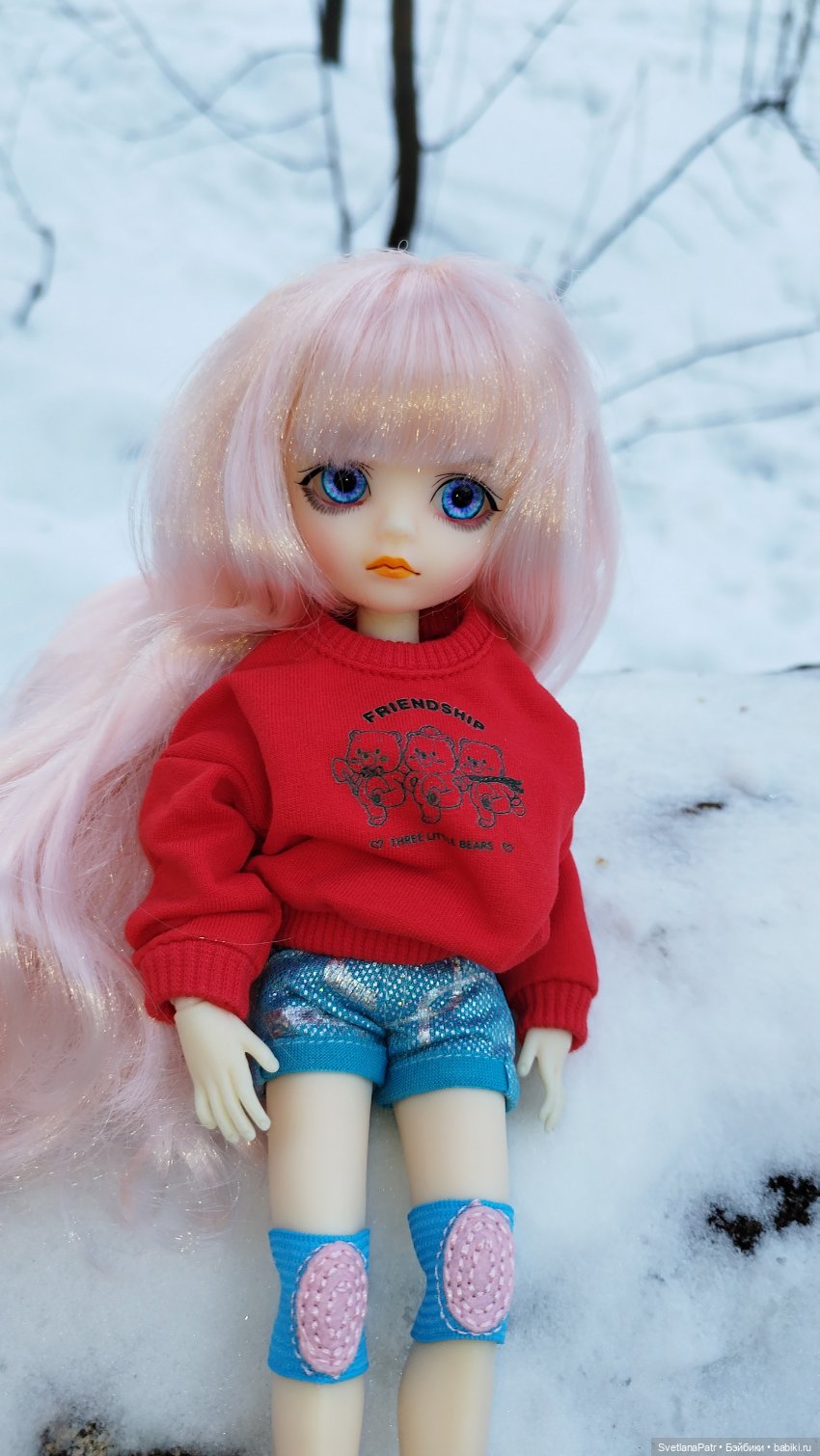 Зимняя прогулка и небольшая фотосессия в Рождество (фото 8)