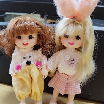 Небольшое преображение сестрёнок баболи