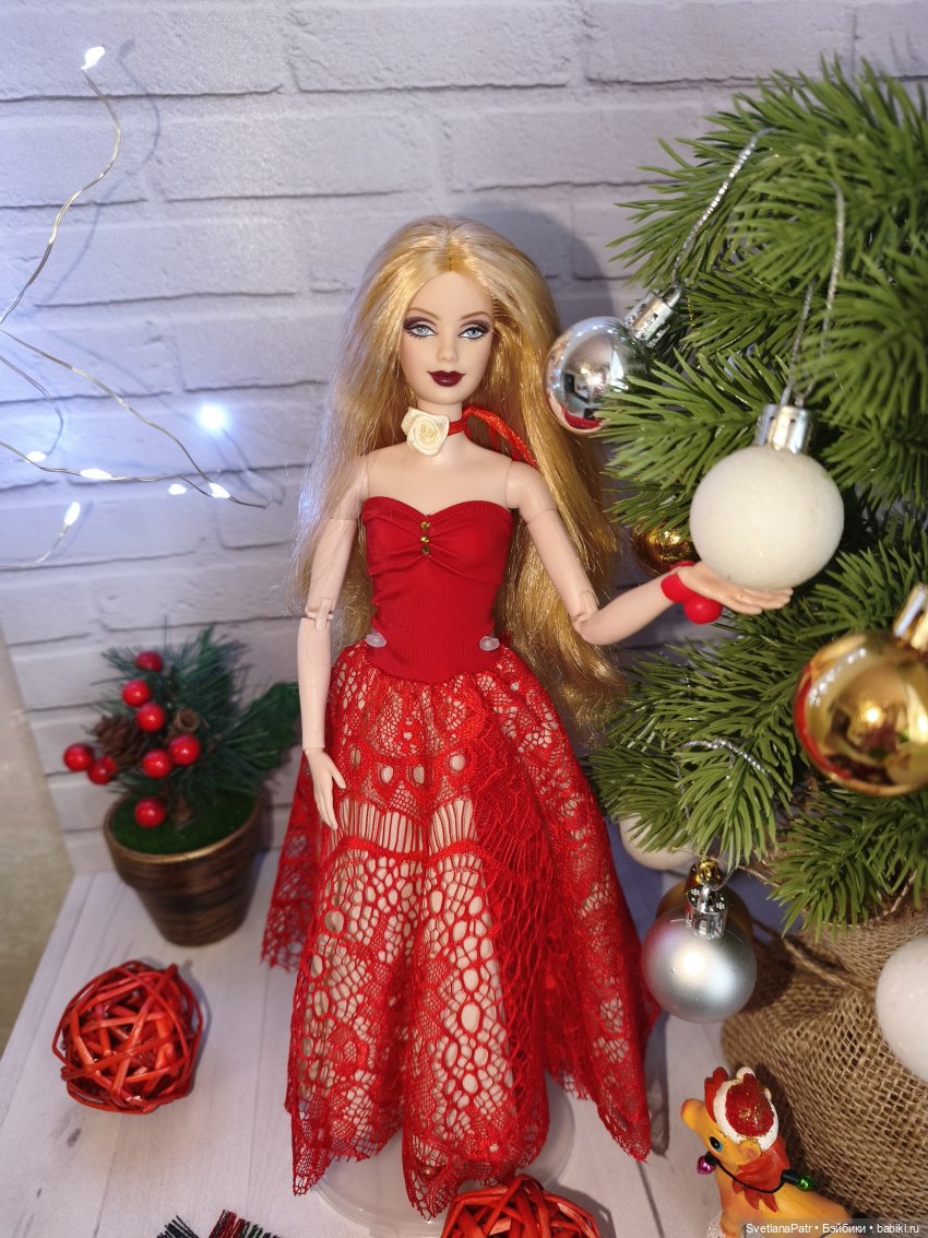 Поздравляю с Новым годом — Куклы Barbie (Барби): Looks (фото 6)