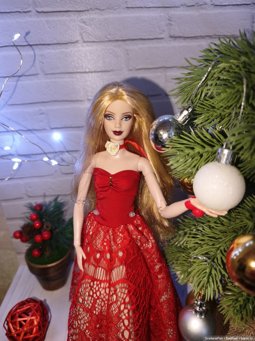 Поздравляю с Новым годом — Куклы Barbie (Барби): Looks (фото 7)