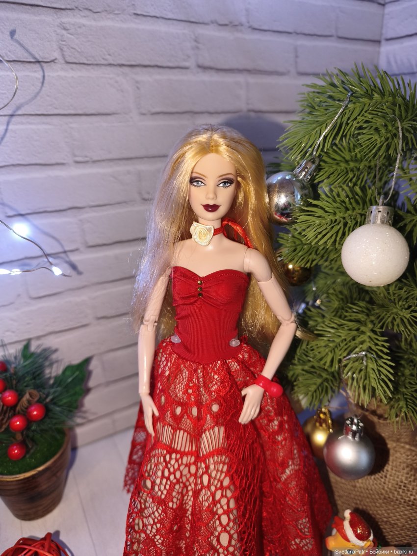 Поздравляю с Новым годом — Куклы Barbie (Барби): Looks (фото 9)