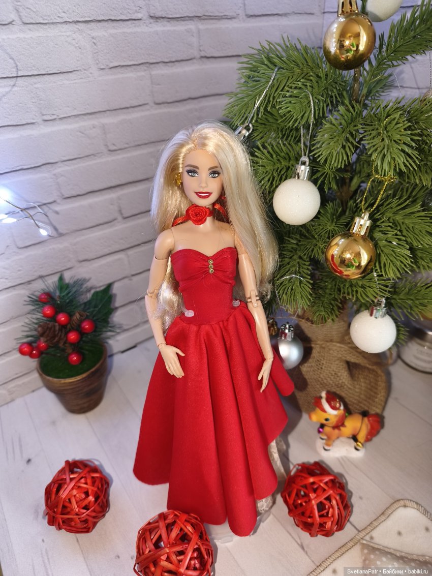 Новогодний кукольный бал — Куклы Barbie (Барби): Looks