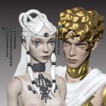 Коллекция BJD-кукол. THE LOST GODS (Утерянные боги) Автор Elen Faeton