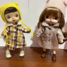 Пальтишко для малышек Монст