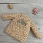 Кофточка для малышек Монст