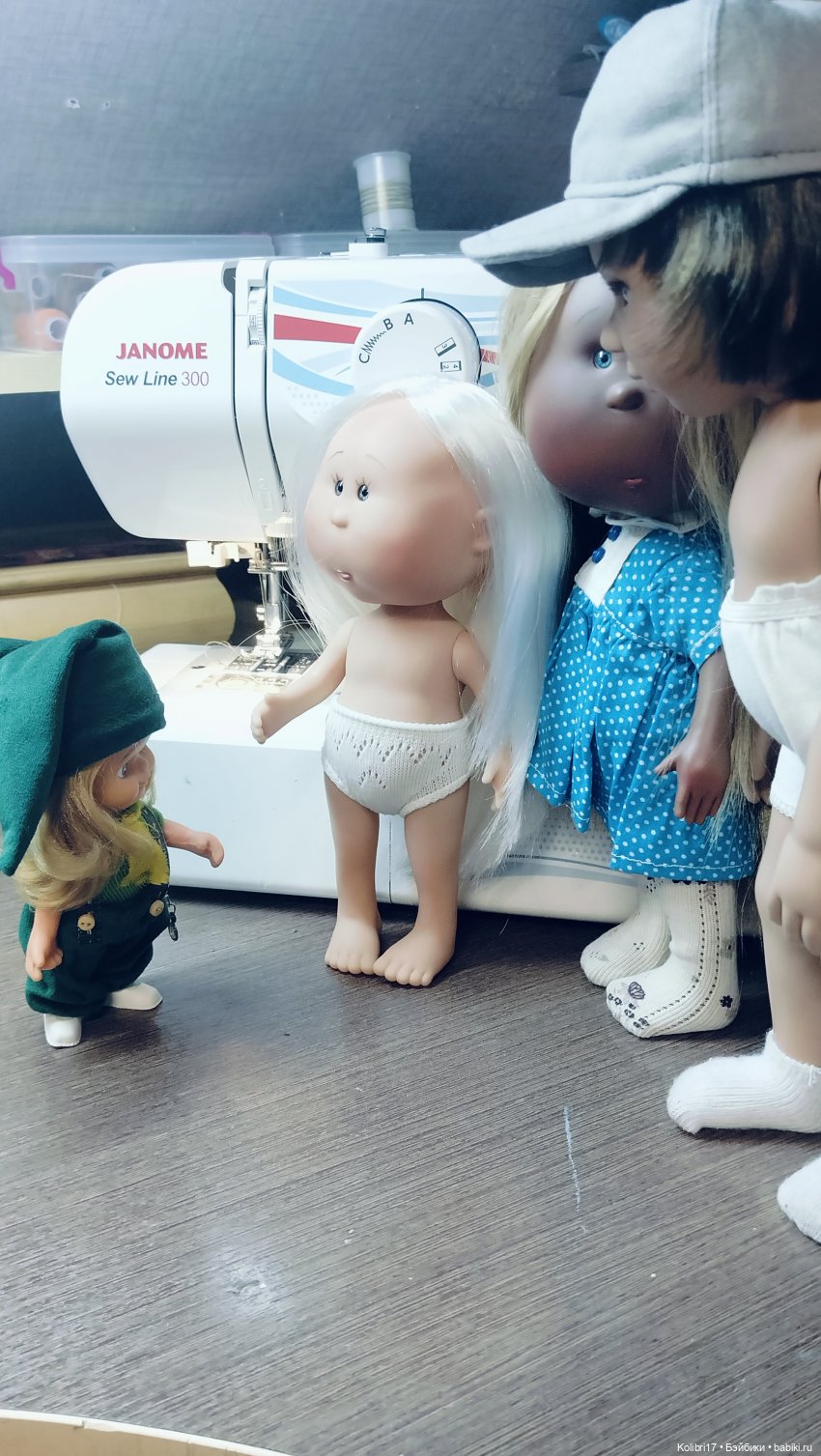 Здрасте! А я к вам. Или что может быть лучше подарка на 8 марта кукольнику? Правильно! Ещё одна кукла.) (фото 4)