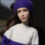 Свитер и берет из тонкого кашемира для Тендер малышки