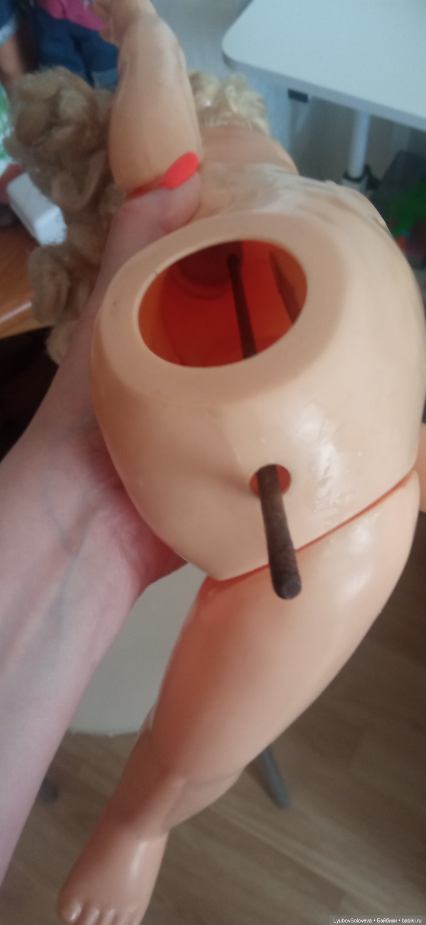 Чудеса скрываются внутри — Реставрация и преображение кукол: ремонт (фото 5)