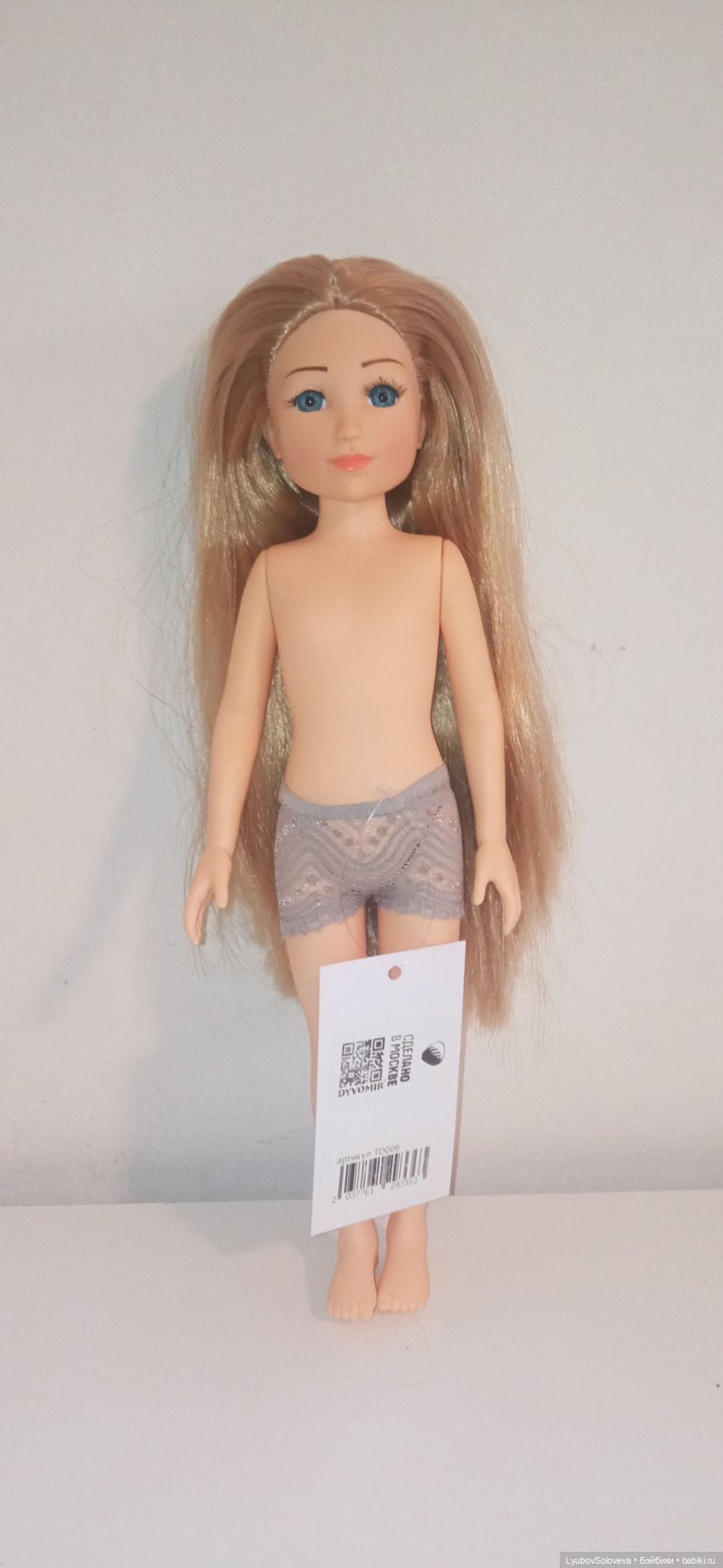 Кукла Милена | Бэйбики Кукла Милена — Куклы Dyvomir (Дивомир) и Trinity (Тринити): российские шарнирные куклы (фото 4)