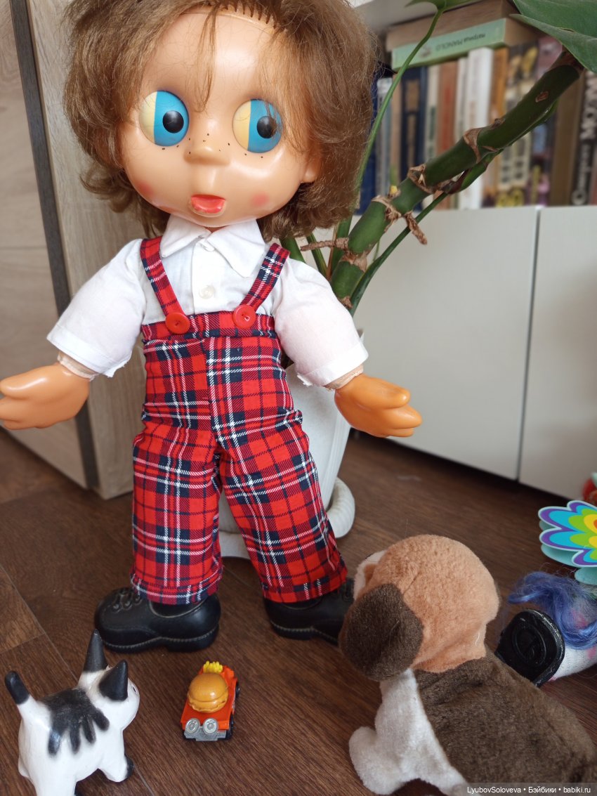 Рыжики в клеточку — Игрушки СССР и советского детства: резиновые