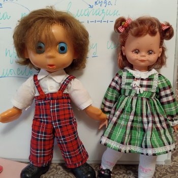 Рыжики в клеточку