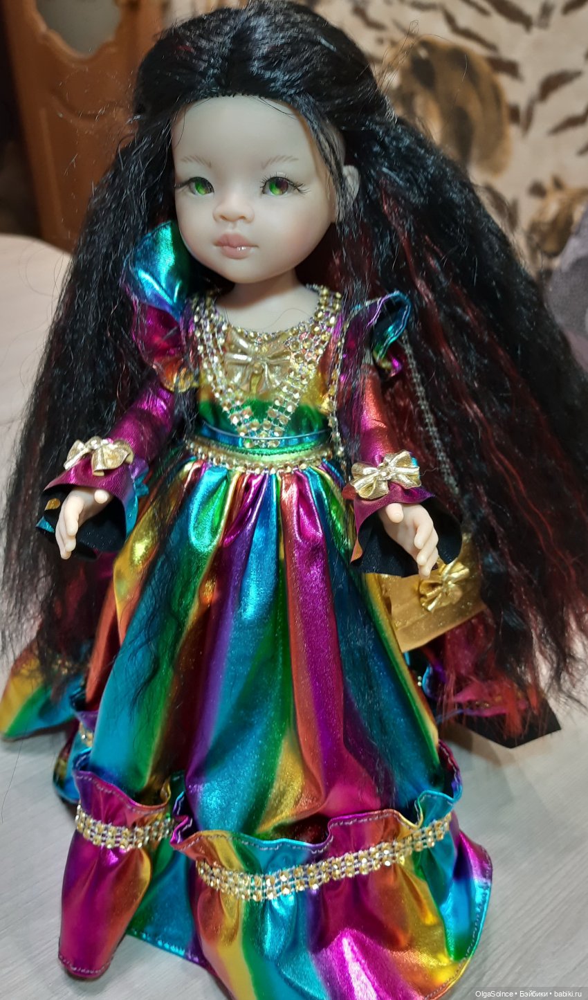 Кармен. Перепрошивка волос, замена глаз.