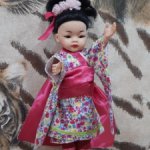 Аутфит гейша для Паола Рейна и Видал Рохас.