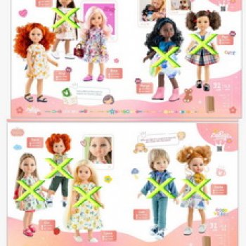 Куклы Паола рейна, которые не будут выпускаться  в 2025 году.