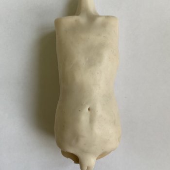 Создание шарнирной куклы - День 3 - Доводим тело до ума, лепим предварительное лицо, катаем бедренные шарниры