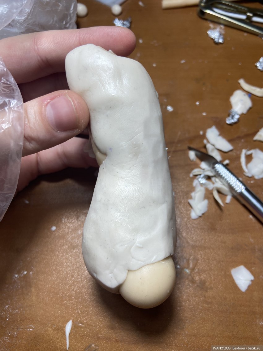 Создание шарнирной куклы. День 4 - Все пропало - Или не все (фото 5)