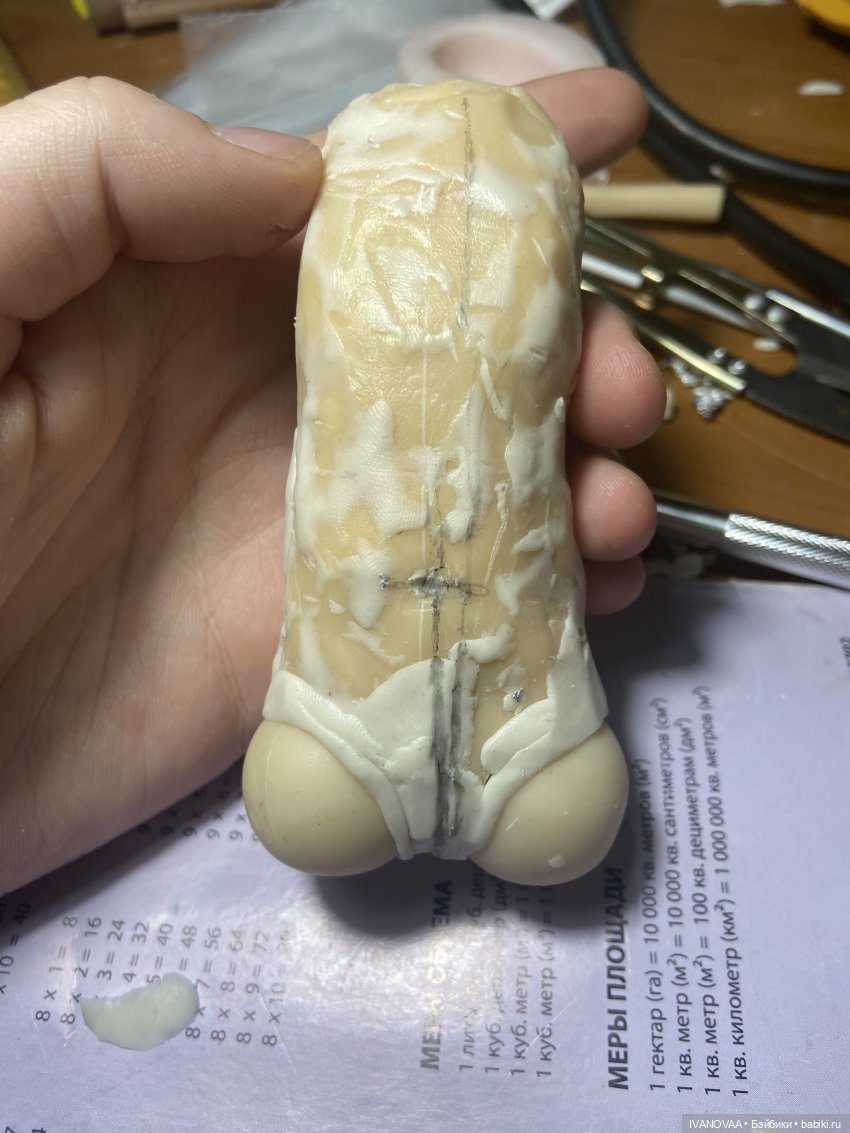 Создание шарнирной куклы. День 4 - Все пропало - Или не все (фото 6)