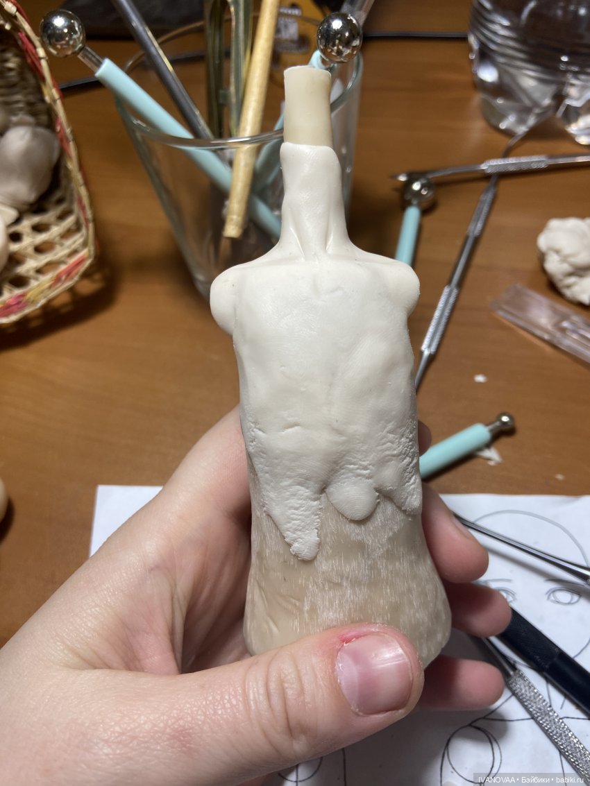 Создание шарнирной куклы - День 12, 13 - Топот маленьких ножек (фото 3)